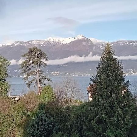Studio With Lake And Montains Views Free Parking Luino Exterior foto